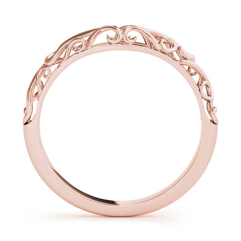 Rose gold Twisted Vine Filigree Band