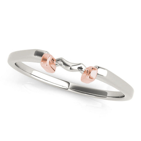 Rose gold Classic Knot Twist Band
