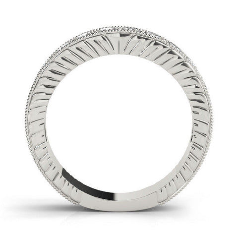 Platinum Round Cut Channel Set Diamond Eternity Band